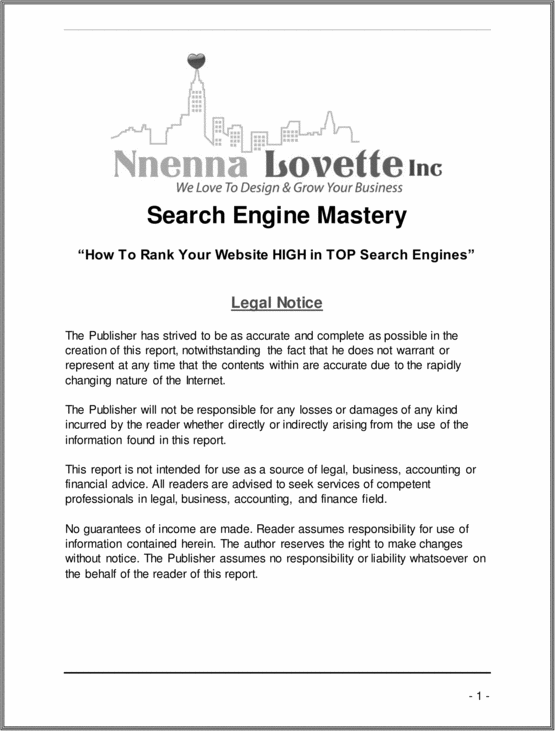 Product picture Marketing Guide: Search Engine Mastery for your Business